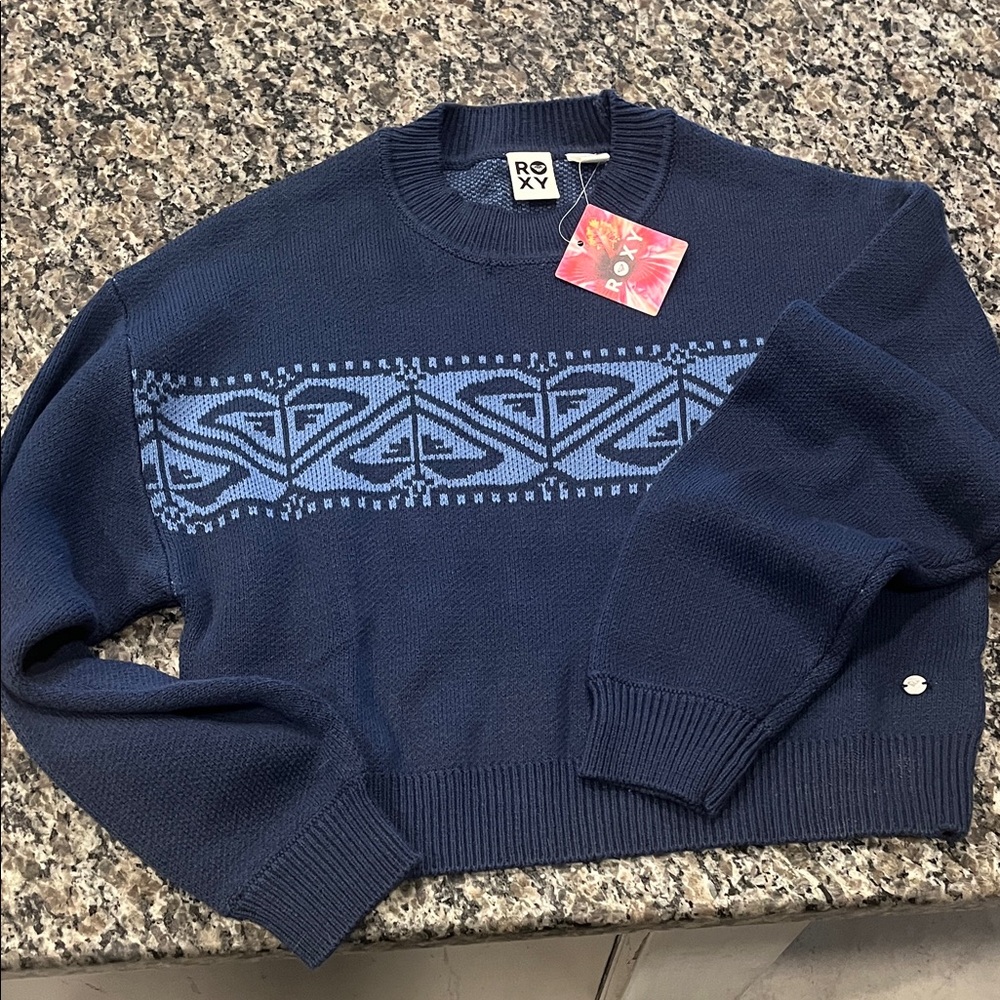 Roxy crop sweater